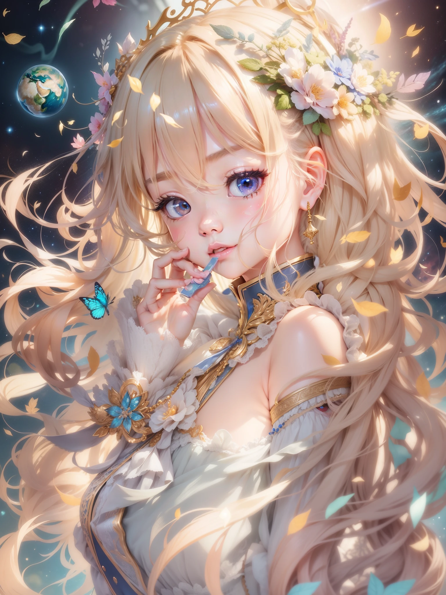 nsfw:1.1, high resolution:1.7, incredibly absurdres, kawaii:1, cute:1.5, hires.fix,anime visual:1,incredibly fine illustration,8k,masterpiece:1.2,best quality, high quality, exquisite, beautiful,insanely detailed, intricate detailed, extremely detailed, Super Definition,ultra high res, Super Resolution, best aesthetic, ultra detailed:1.5,best quality, perfect face, detailed face, masterpiece:1.2, illustration:1.2, 8k cg wallpaper, stunning art,absurdres,octane render,ultra hires,
beautiful android girl, detailed mechanical parts visiblem,embossing decoration on body, flower design silver trim on mechanical parts, wearing white lace leotard and (tutu:1.2),(Cute and lovely),((anime elf with extremely cute and beautiful blonde hair)),((((blonde hair:1.35,blonde single braid,colored inner hair,ear breathing)))),(((green_eyes:1.3))),intricate eyes,beautiful detailed eyes,symmetrical eyes,big eyes:1.5,enchanting bright eyes studded with gold and silver dust,(((pinky skin,glowing_skin,lustrous skin:1.5,bright skin: 1.5,skin tanned,shiny skin,very shiny skin,shiny body,plastic glitter skin,exaggerated shiny skin,illuminated skin))),upward breasts,waist slender,(detailed body,(detailed face)),cute,daring,zettai ryouiki,show skin,best relationship with four fingers and one thumb,Very Fine Face and Eyes,Very Fine Hair,(Perfect Anatomy),((girl trembling with sexual climax)),Garter Belt,Bare shoulders,Check out our thru-rack chokers and midi rings with chains,white theme, white soft light,white shiny room with smooth surfaces, girl sitting to viewer, futuristic chair