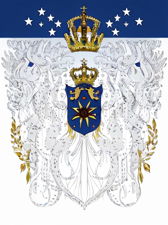 Draw me variations of the flag of the Russian Federation in the future (colors:black-60%, blue-20%, white-20%)