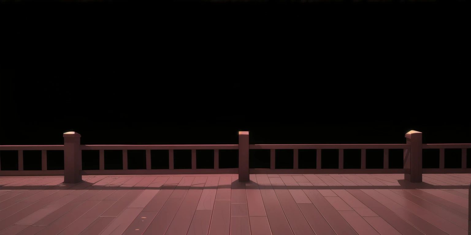 there is a red deck with a fence and a black background, high level texture render, high level texture render), rendered with blender, rendered in blender, empty background, finalrender, rendered on unreal 3 d, empty space background, highly detailed texture render, rendered in arnold, rendered in maya 4 d, rendered in 3 dsmax, rendered in maya
