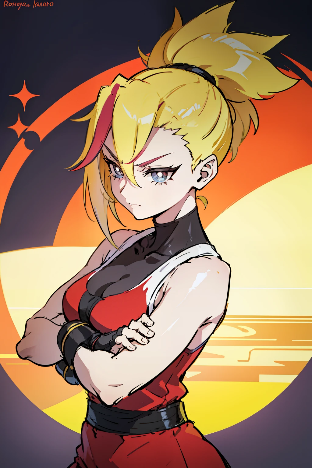 Mulher Kunoichi, holdina uma katana gigante, uma katana gigante perfeita, Standing posture, pose fofa, cabelo ultra longo, cabelos ultra detalhados, rosto ultra detalhados, Perfect eyelashes, olho brilhantes, olhos azuis , tiro de corpo inteiro , ultra detailed hair, ultra detailed body , perfect hair strands,
