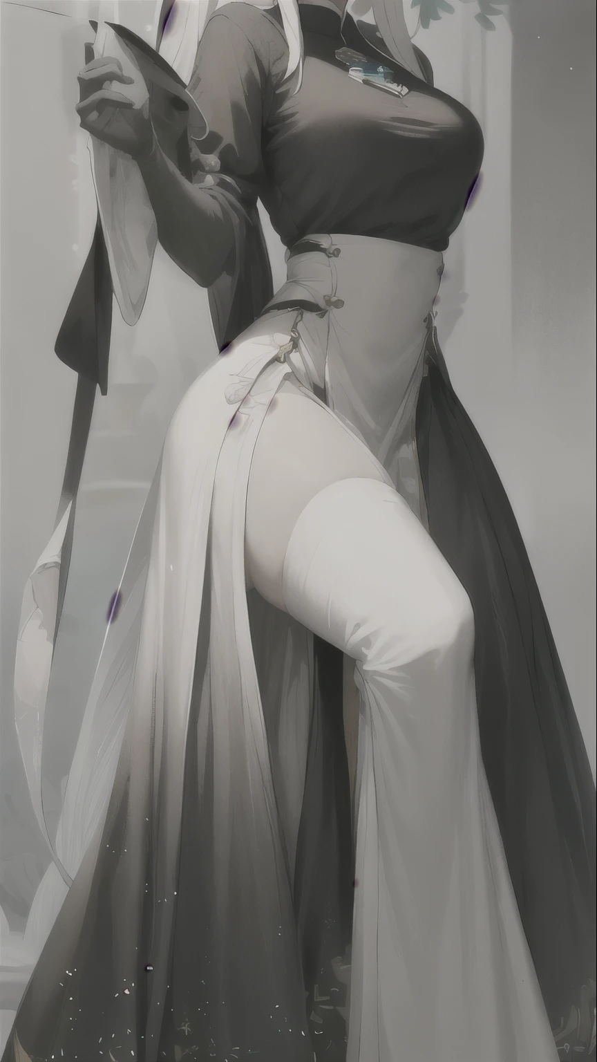 Beautiful slender hands