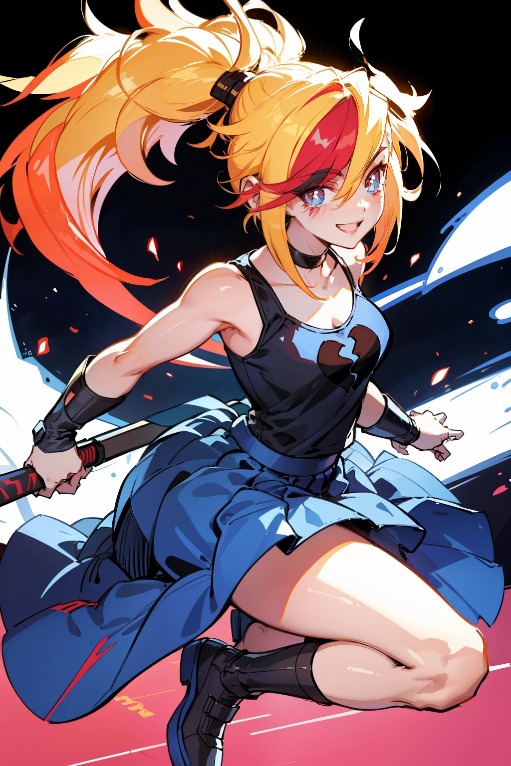 a drawing of a woman in a black outfit holding a sword, inspired by Kusumi Morikage, inspired by Kanō Hōgai, inspired by Kano Sanraku, inspired by Kawabata Ryūshi, Female Samurai, Japanese anime style, anime style character