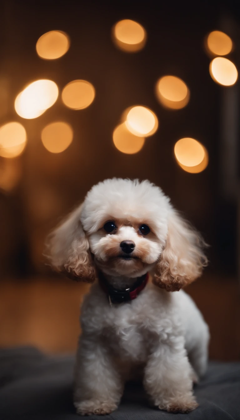 Glaring Toy Poodle