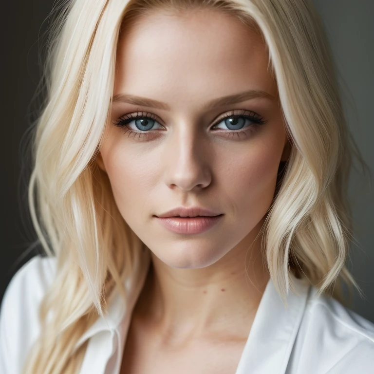 26 year old blond woman in a white folder posing for a picture, a portrait by Seb McKinnon, reddit, digital art, blonde goddess, beautiful blonde girl, gorgeous woman, dasha taran, beautiful blonde woman, sexy girl, anna nikonova aka newmilky, instagram model, a gorgeous blonde, stunning woman, irina nordsol kuzmina, gorgeous female, sexy look at the camera,