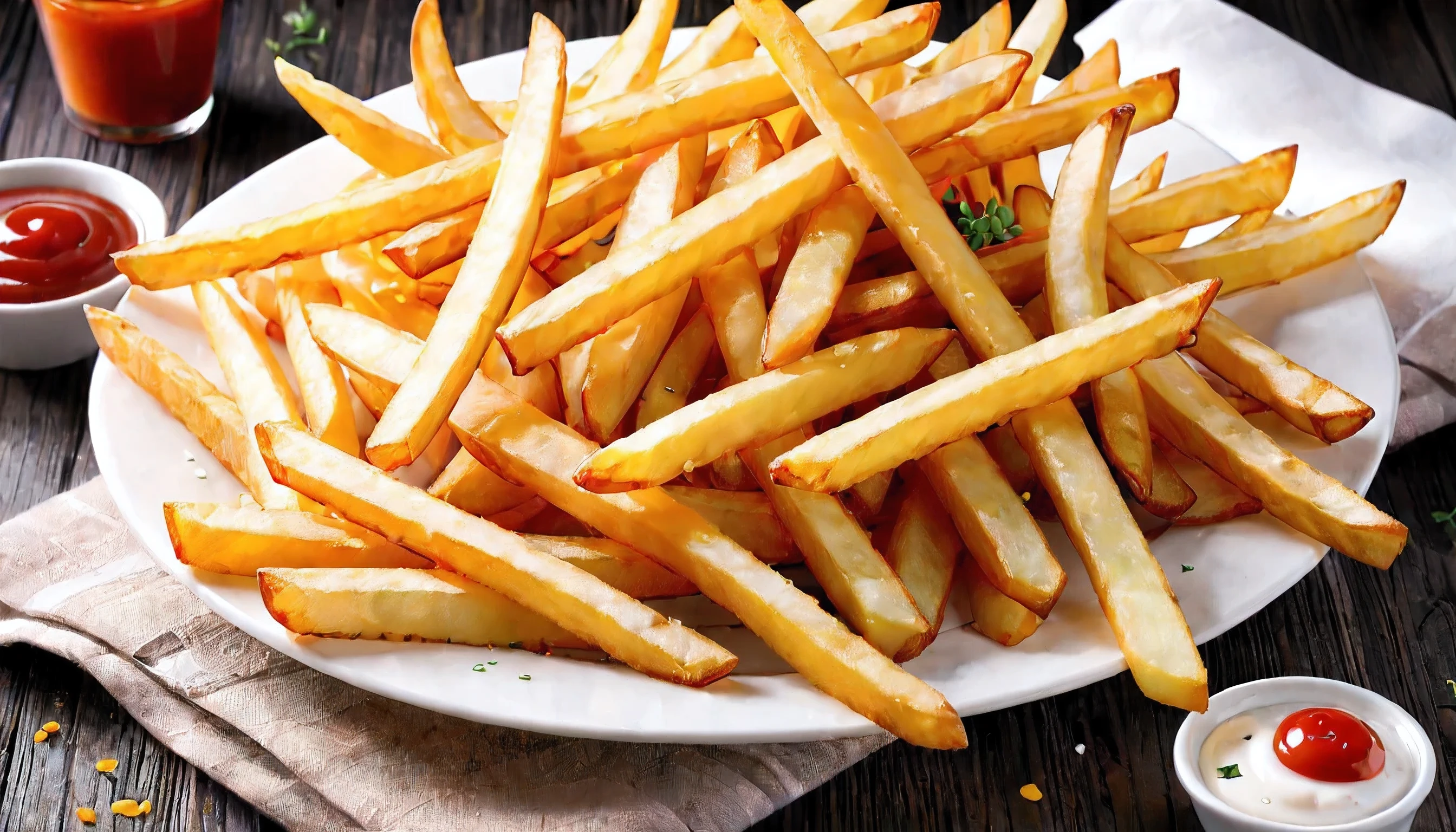 Food,crispy french fries