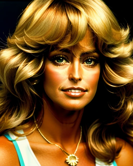 [Farrah Fawcett|Aly Michalka] is a Mad Scientist, futuristic laboratory,