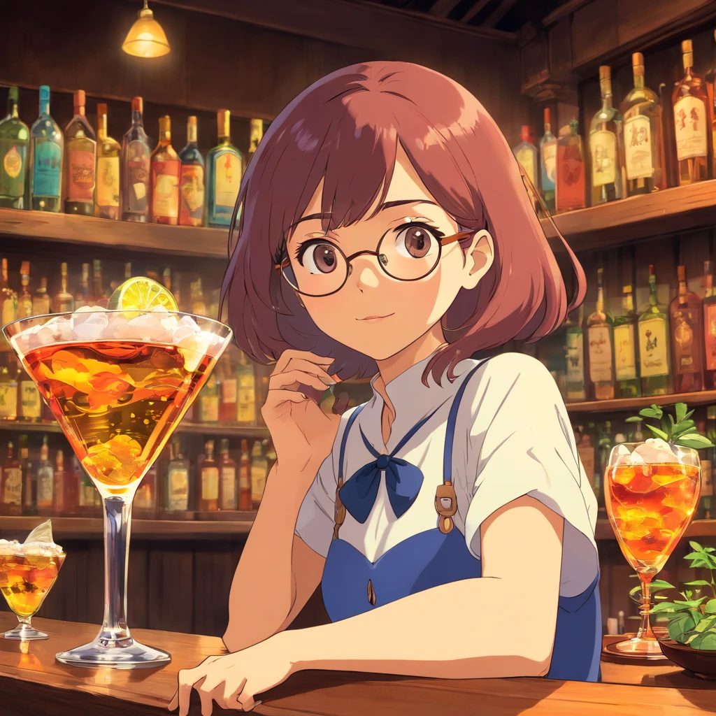 liquor　glasses　woman