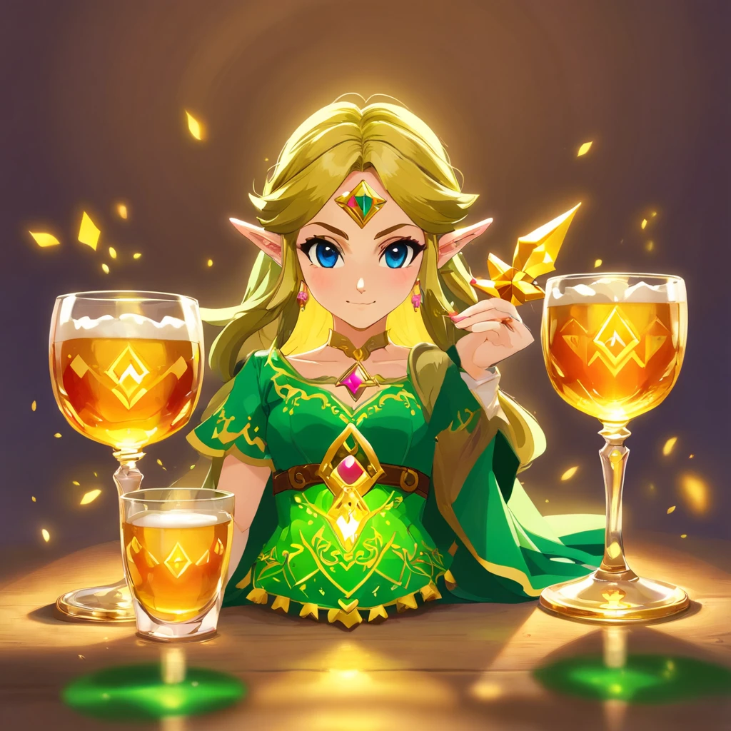 liquor　glasses　woman