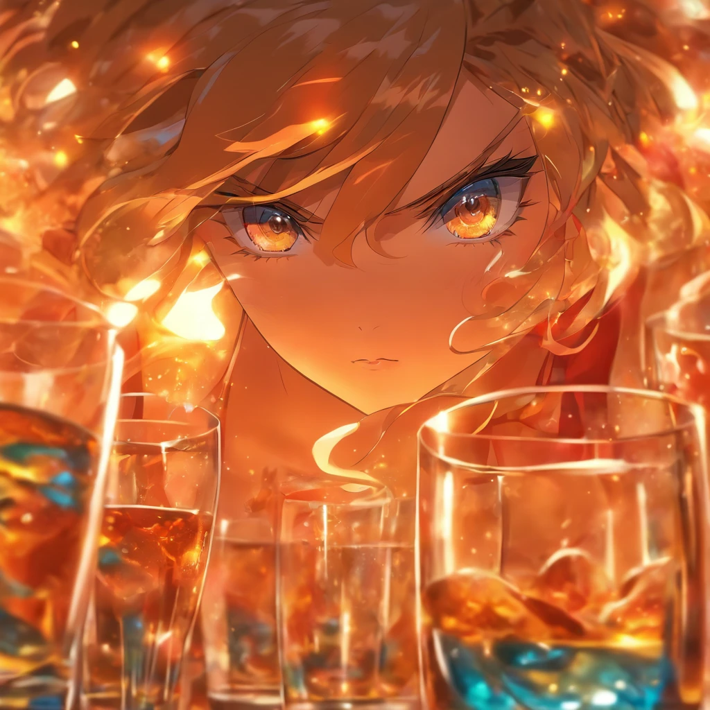 liquor　glasses　woman