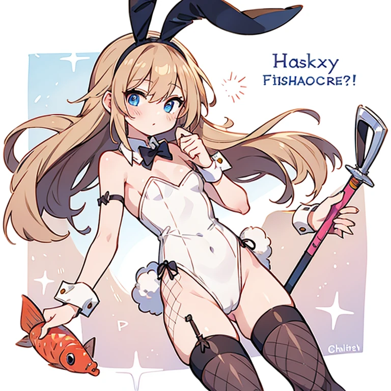 Young man wearing a Playboy bunny costume and fishnet stockings