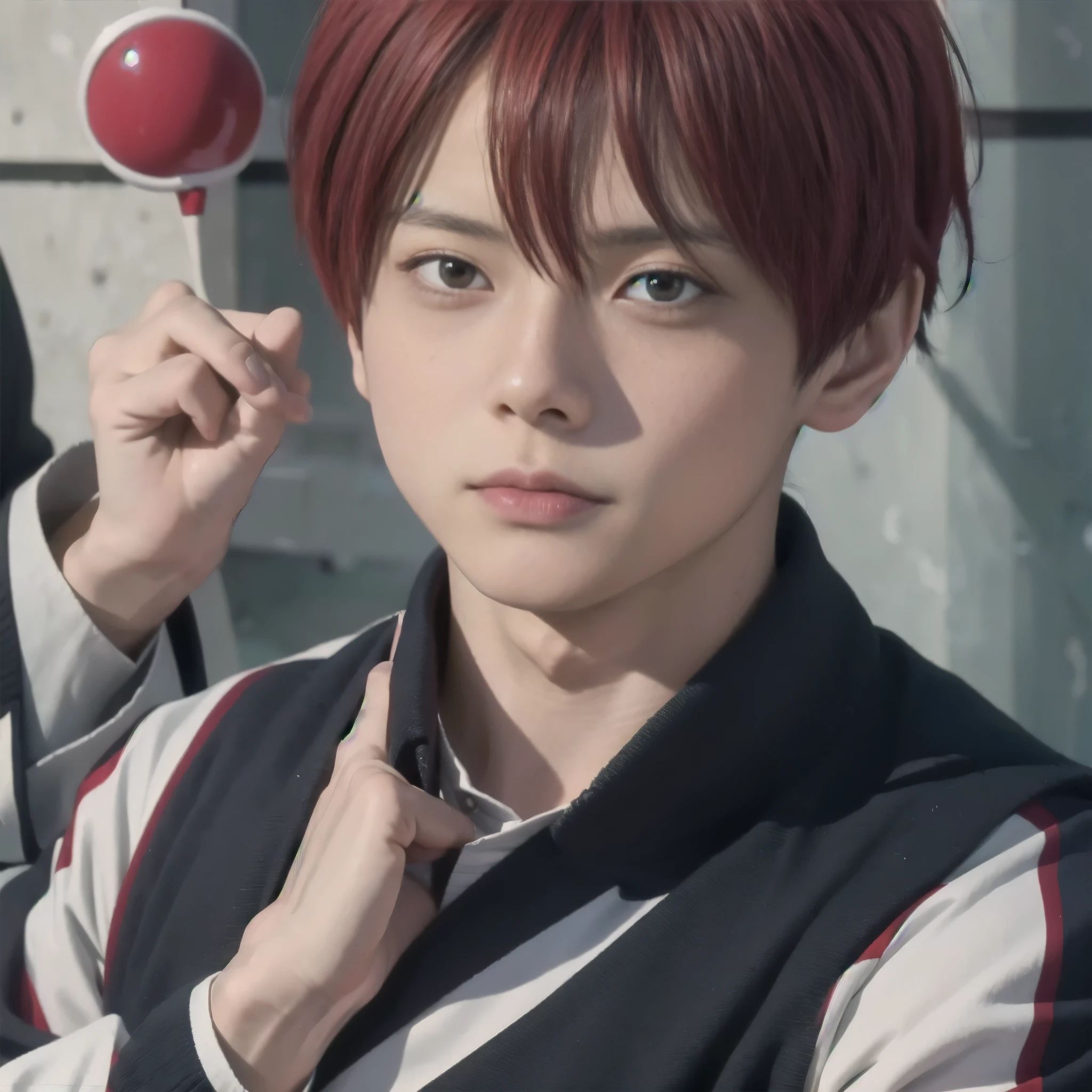 Todoroki has the face of Italian poet Giacomo Leopardi