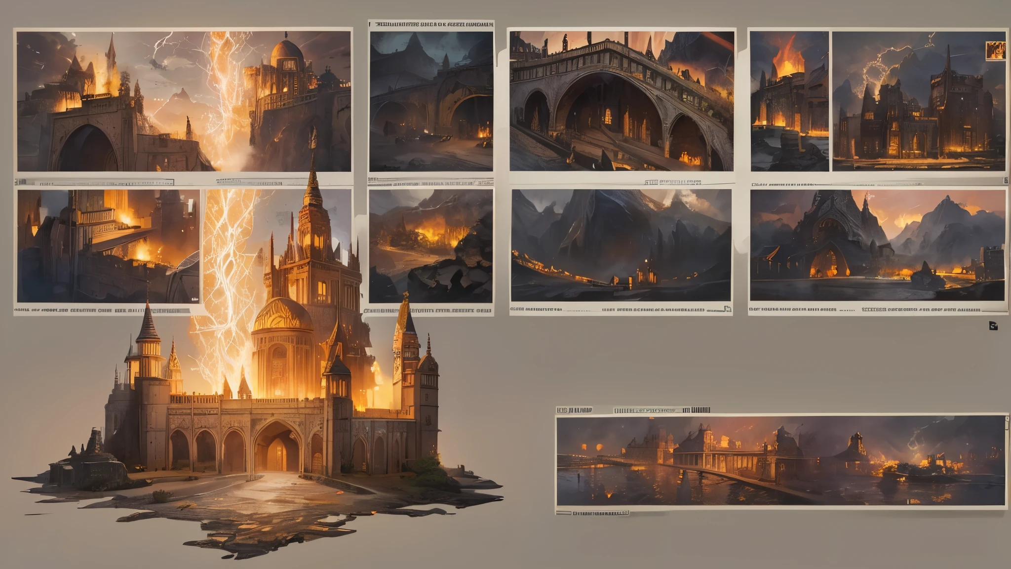 ((highest quality)),(ultra high resolution),(Super detailed),(detailed description),((best CG)),(best work of art),super precision art,amazing drawing art,(Fantasy art with intricate detail:1.5), Lightning cuts through the darkness, burns the wind, and shatters the castle walls.