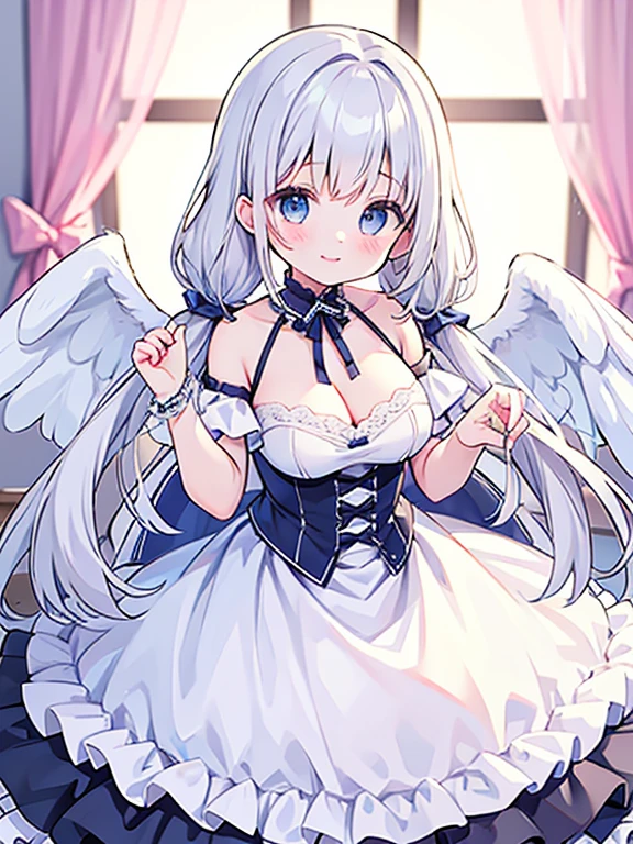 nsfw, Prinz Eugen(Azur Lane), Wedding dress, garter belt,  Sweat, blush, Erect nipples, Sex, Cowgirl, whole body, Heart Eyes, , semen, combination, clitoris, bed, night