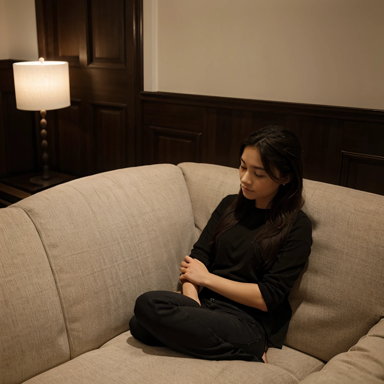 sofa and background home