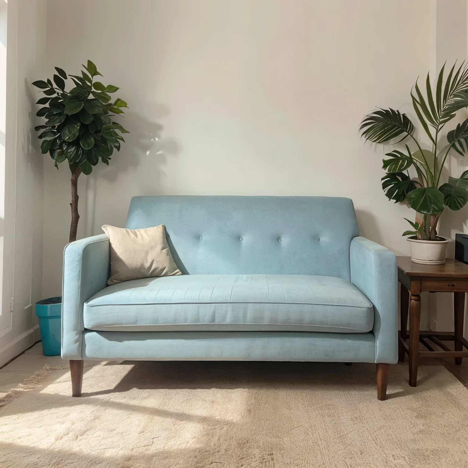sofa and background home