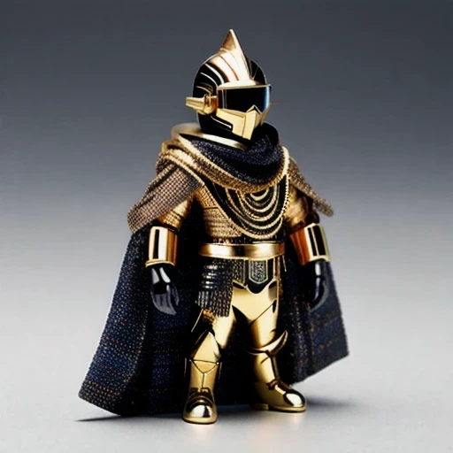 Brilliant Gold Diamond Maya Star（（Rosewood））Copper weapons, Burlap Cloak Mummy Hood Platinum Silk Cyberpunk Light Crossbow Space Station 1:90 miniature models, illustration, Side view, (Side view), Wear gold-rimmed reflective sunglasses, Carrying future weapons, very happy, Side view, whole body, 3d, (Black and white checkered glasses) octane rendering, perfect appearance, Collagen protein（（（Light pink bottoming shirt）））