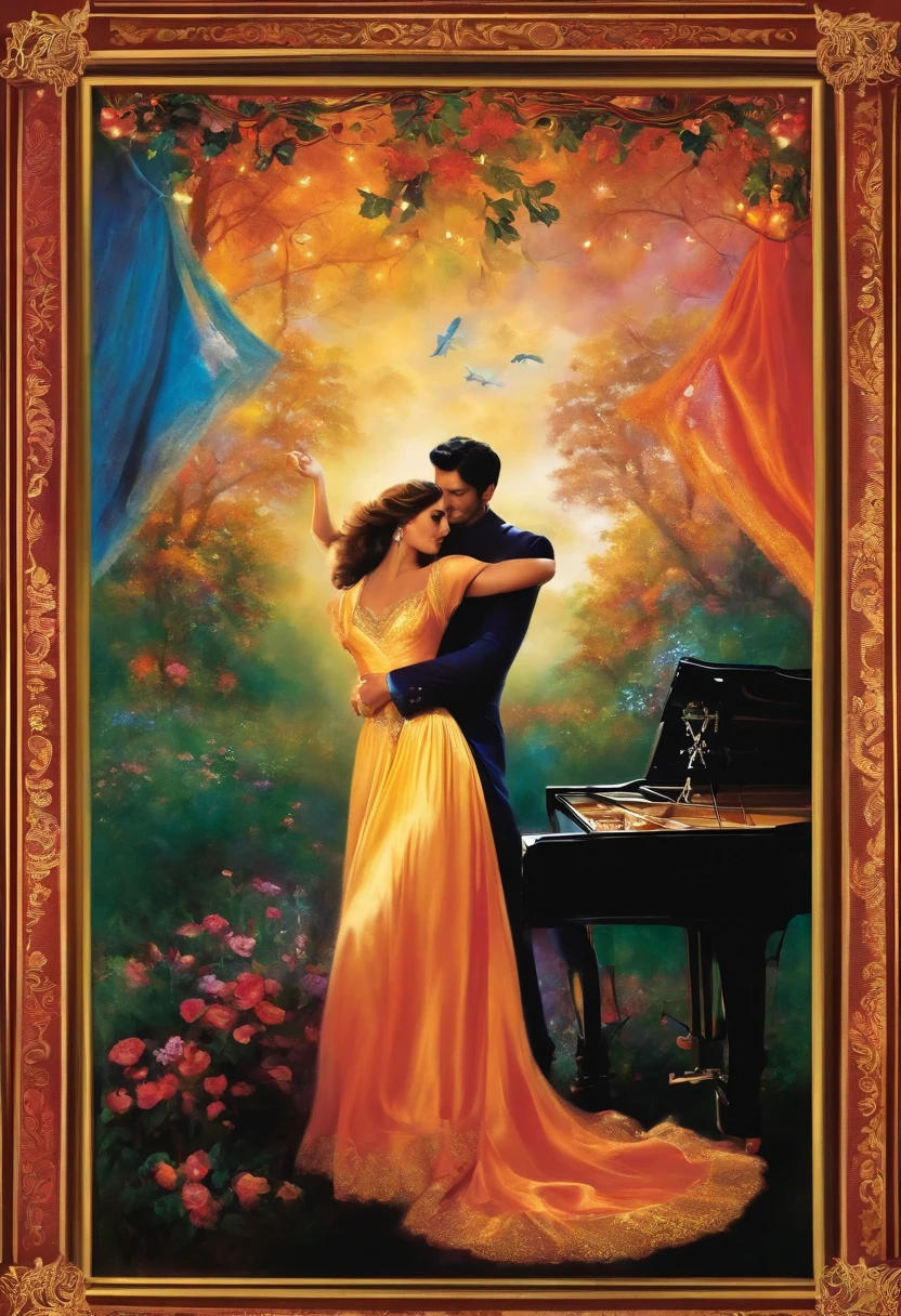 Melodies of the Heart musical play poster"