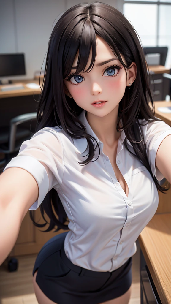 Black Skin。
Long Hair Woman。
Completely naked。
Even bigger working in a big office。Slim body。
Second Person Viewpoint