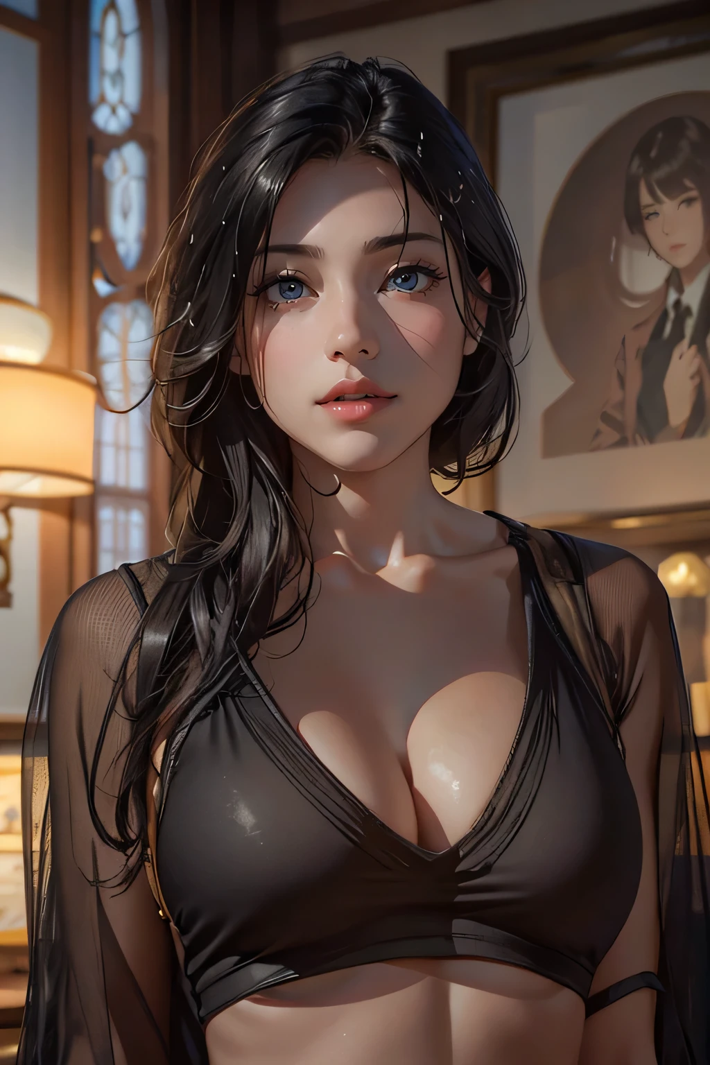 Around 30 years old, (Elegant and well-proportioned body shape), (high heels), (bob hair), (garter stockings and anklets), (spread your legs), wince,(orgasm:1.5),waiting for tongue,(Delicate and elegant light makeup), Delicate and beautiful fair skin, Detailed facial description with double beautiful eyes, Gentle eyes that shine with youth and innocence, Expressing the amazing beauty of youth, Adorable Japan Woman, A beautiful portrait that captures her enchanting charm. (8K, highest quality, masterpiece: 1.2), (Realistic and photorealistic: 1.37), (to office)