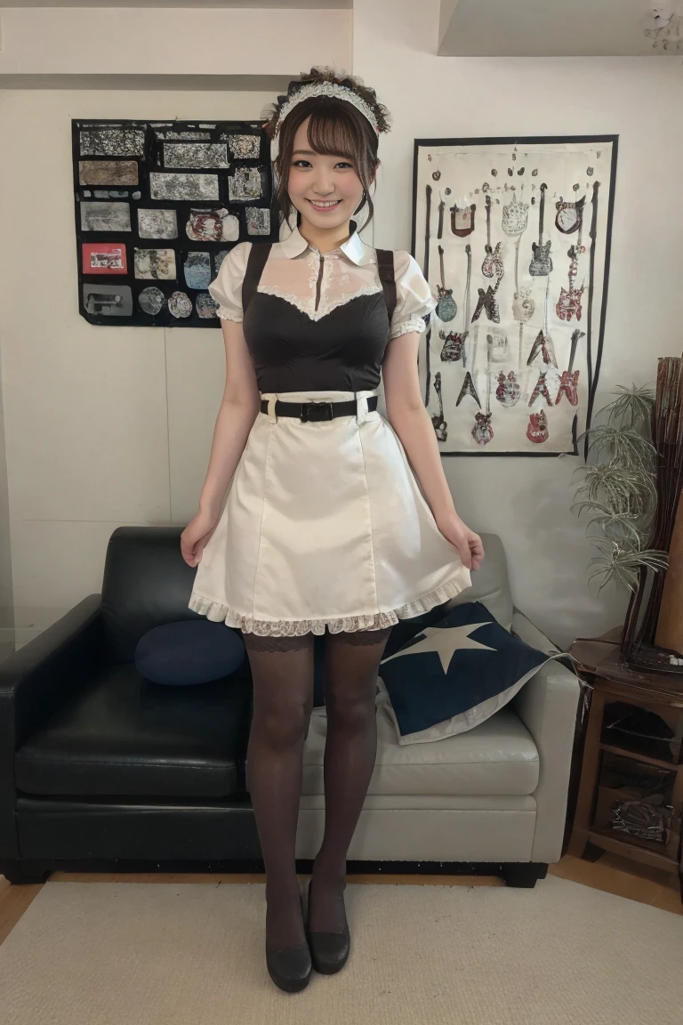 Gorgeous Bunny Girl、whole body、good style、、、、Bunny ears、Blonde pink wavy hair、、Fishnet tights