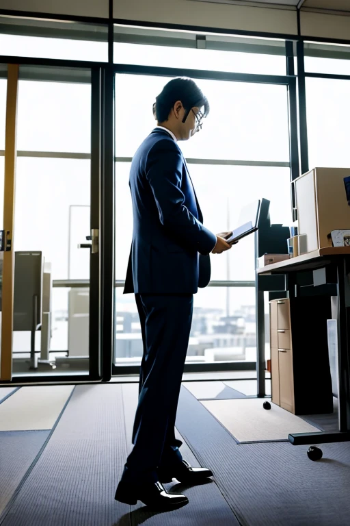 A Japanese office worker who failed at work