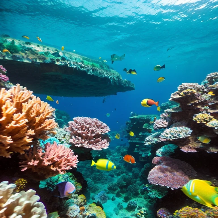 Hanauma Bay Snorkeling:A colorful underwater world of coral reefs and tropical fish(The view from the water)