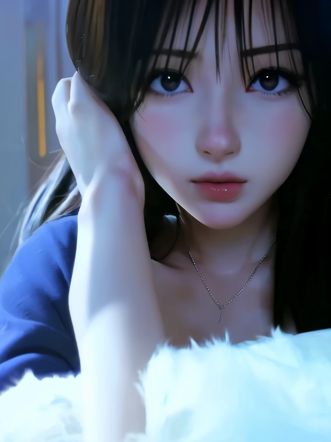 anime　beautiful woman