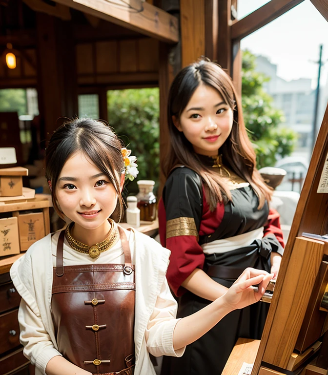 merchant Paintings that make you want to be a seller、merchant、Business、Akindo