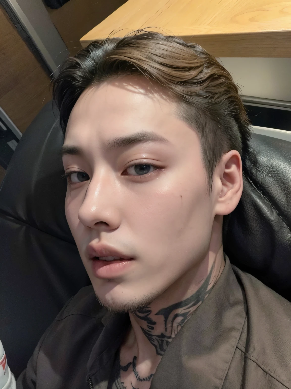 Kim Taehyung from BTS face