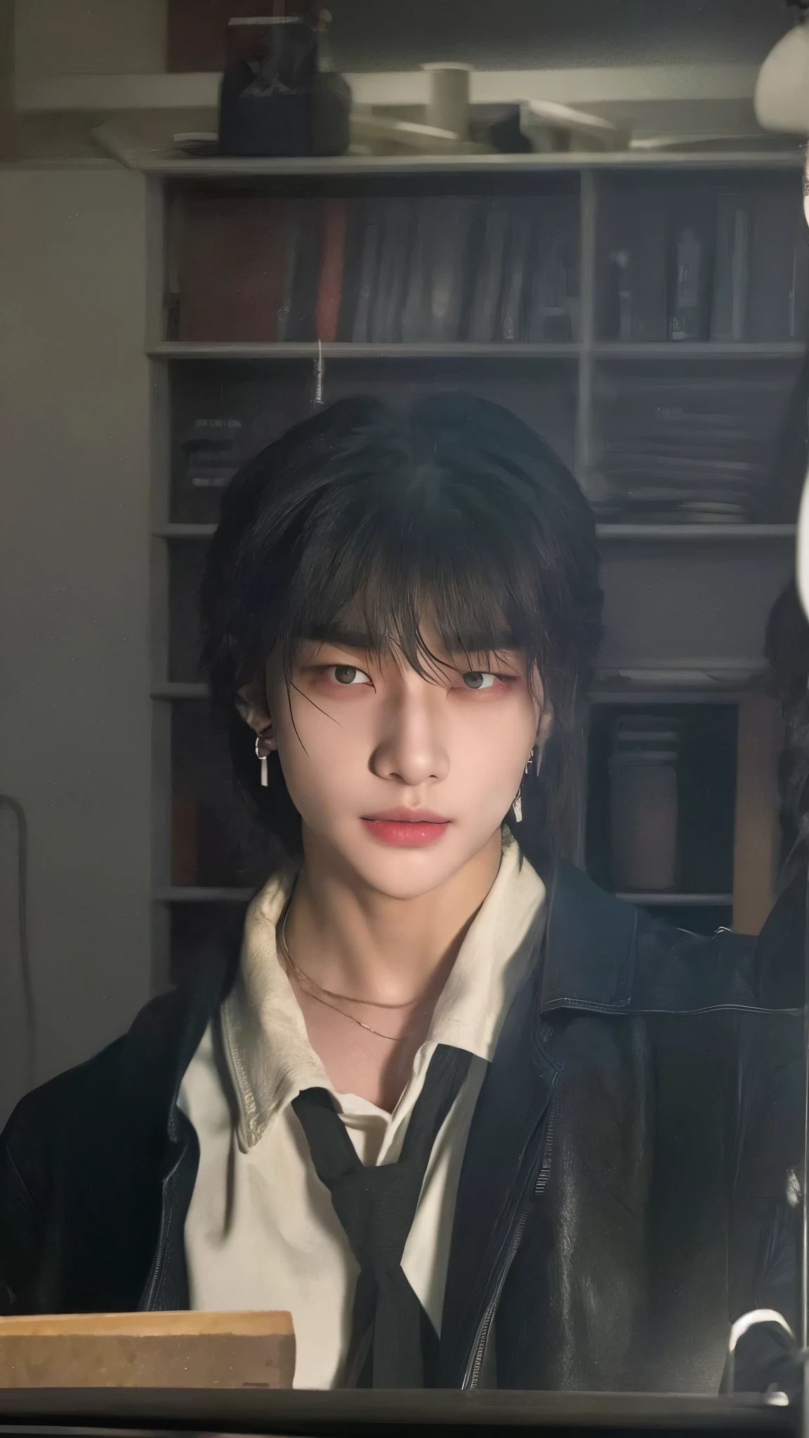 Hyunjin from Stray Kids face, Hwang Hyunjin, vampire