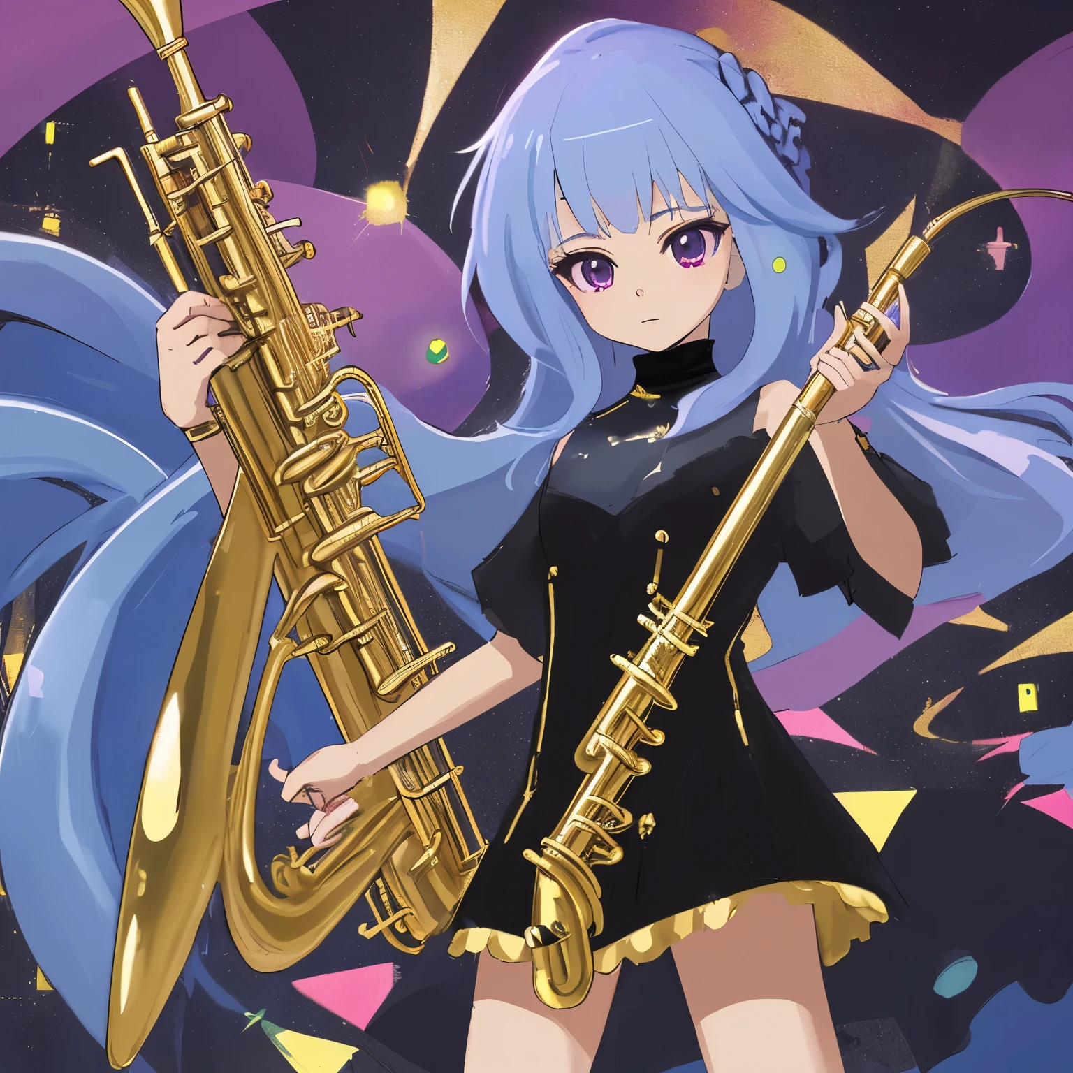 A saxy grl