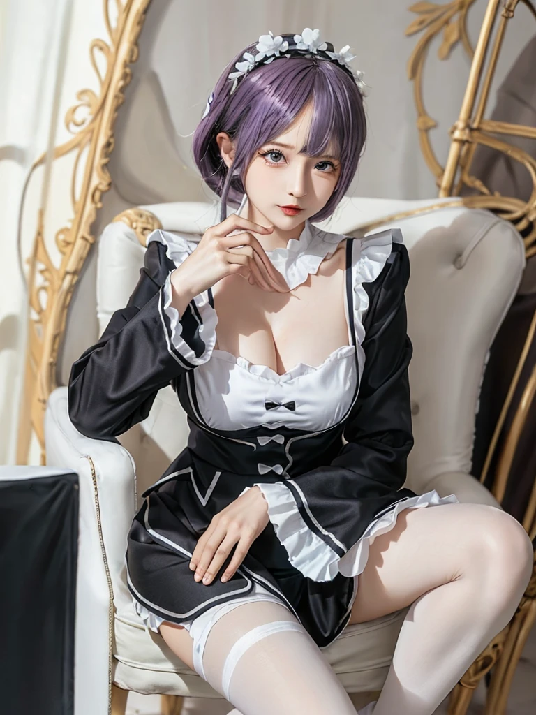 Beautiful woman, 25 years old, high ponytail, purple hair, black pantsuit, black jacket, white shirt, cleavage visible, black pumps, elegant upper class elite secretary wearing a business shirt. , working in the office, wearing a strict business suit, pantsuit style, wearing luxury high heels, girl wearing a shirt, wearing a business suit, wearing a business suit, wearing a business suit, businessman House, Business clothes, Wearing a black business suit, Wearing a shirt and jacket, Woman wearing a business suit, Business suit, Business attire, Raw photo, (8K, highest quality, masterpiece: 1.2), ( Complex Detail: 1.4), (Photoreal: 1.4), Octane Rendering, Complex 3D Rendering Super Detail, Studio Soft Light, Rim Light, Brilliant Detail, Super Detail, Realistic Skin Texture, Surface Detail , Beautiful eyes in detail, Highly detailed CG Unity 16k wallpaper, Supplement, (Detailed background:1.2),