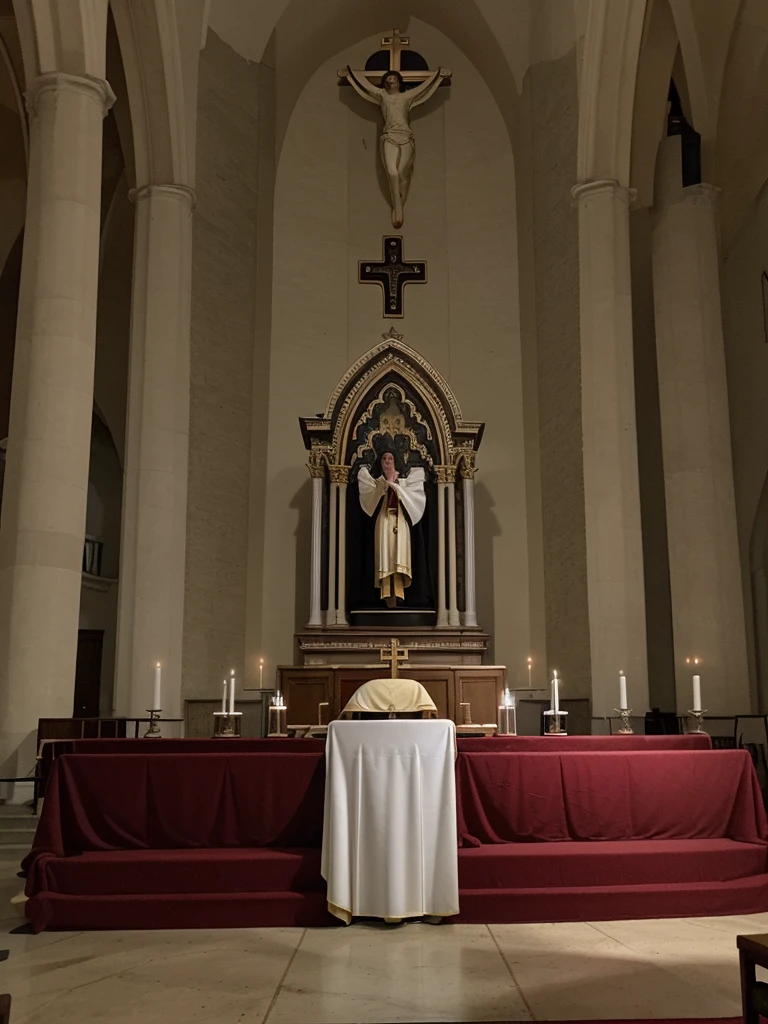 Tridentine Catholic altar