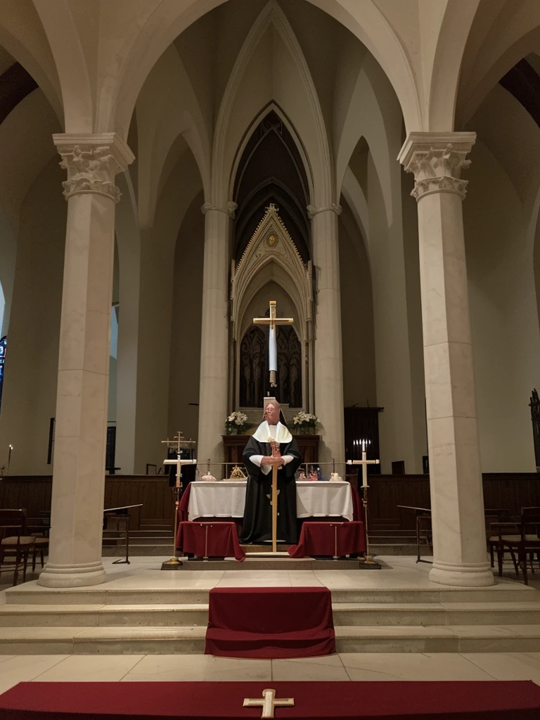 Tridentine Catholic altar