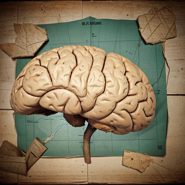make me a brain logo with map background and Genius word 