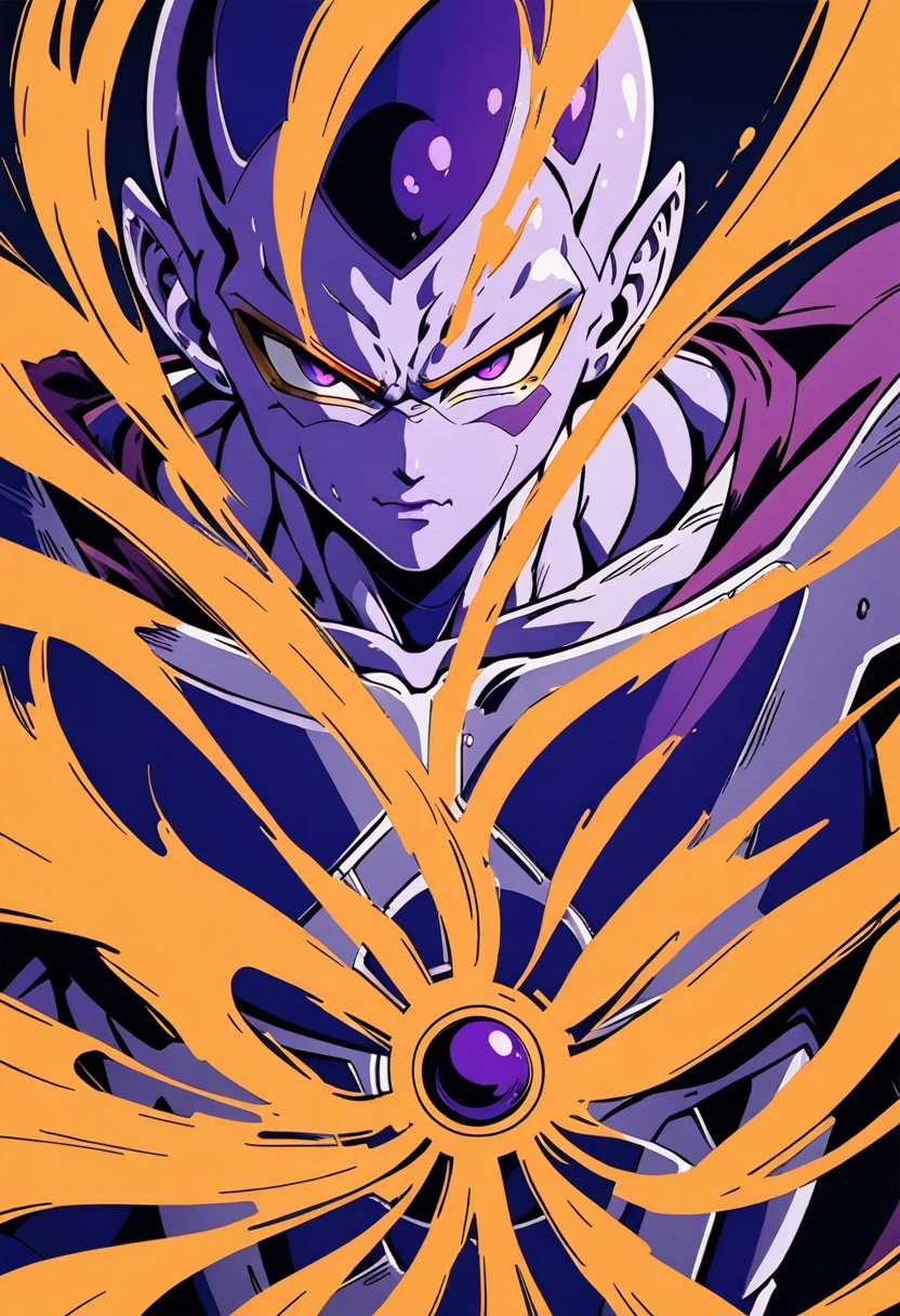 1boy, Frieza ,Dragon Ball Z, With his menacing aura and that chillingly calm demeanor, Frieza is the epitome of ruthless power. Plus, that final form transformation? Iconic, (masterpiece), (best quality), (ultra-detailed), very aesthetic, illustration, disheveled hair, perfect composition, moist skin, intricate details, anime artwork, anime style, key visual, vibrant, studio anime, highly detailed, Anime line art, lineart, line art, flat colors, flat color