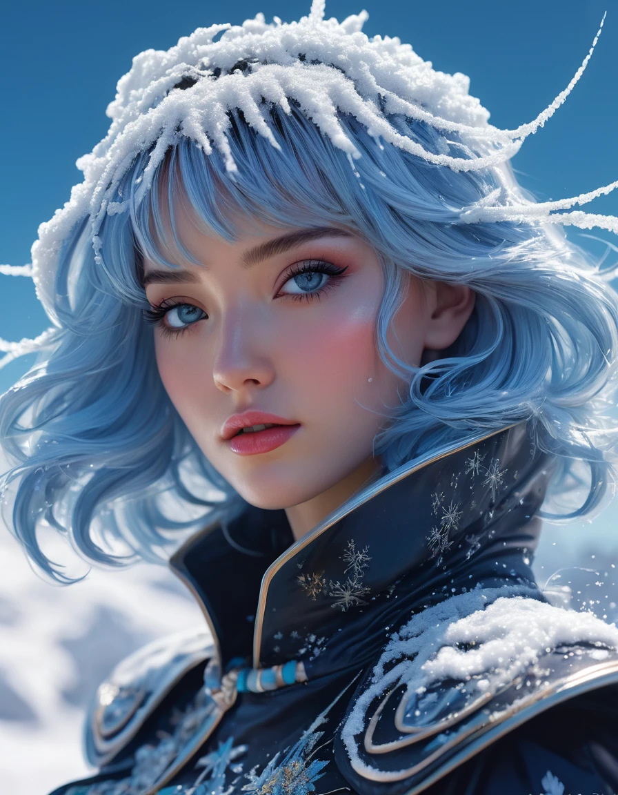 Nebula Girl, Multiverse, Color Hybrid, Line Detailed, Incredible, Super Detail, Extremely Detailed, (High Contrast: 1.11), Wind, Amazing, Beautiful Detail Eyes, Messy Hair, (Best Light, Extremely Delicate and Beautiful), ((Movie Light)), (Side View: 1.3), 8K, Masterpiece, Best Quality, Movie Stills, 1Girl, Floating in the Sky, Interlaced Clouds, Clouds, (Close-up: 1.1), bright, happy, funny, soft lighting, (Bauhaus, shapes, lines, abstraction: 1.1) official art, Unity 8k wallpaper, ultra detail, beautiful and beautiful, masterpiece, best quality, (dynamic angle: 1.4), romantic depth of field exotic_dance, PerfectNwsjMajic, (masterpiece, top quality, best quality, official art, Beauty and Aesthetics: 1.2), Extreme Detail, Colorful, Highest Detail, Snowy Landscape, Snowflakes, Ice-Blue Castle, Lich, Dark Robes, Glowing Eyes, Snowdrifts, Trees, Dramatic and eerie atmosphere, Snowy Landscape, Snowflakes, ice-blue castle ,lich,dark robes , glowing eyes,snowdrifts, trees,dramatic and eerie atmosphere, stephen lau and artgerm, as seen on artgerm, artgerm julie bell beeple, stanley artgerm lau, artgerm and ben lo, portrait , artgerm on artstation pixiv, posing for photoshoot, beautiful sexy and beautiful and attractive