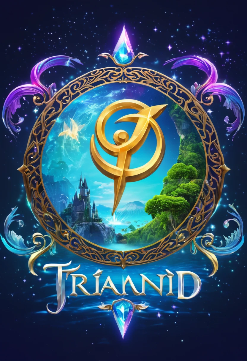 TRILAND Logo with Magical Icon