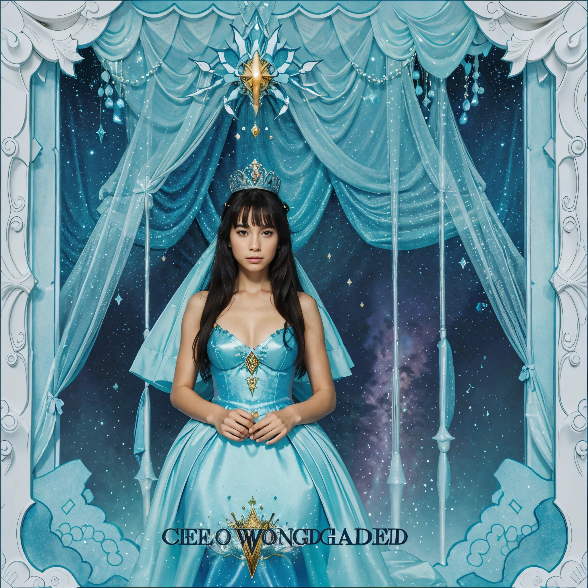 magical summer fantasy royalty in the wonderland