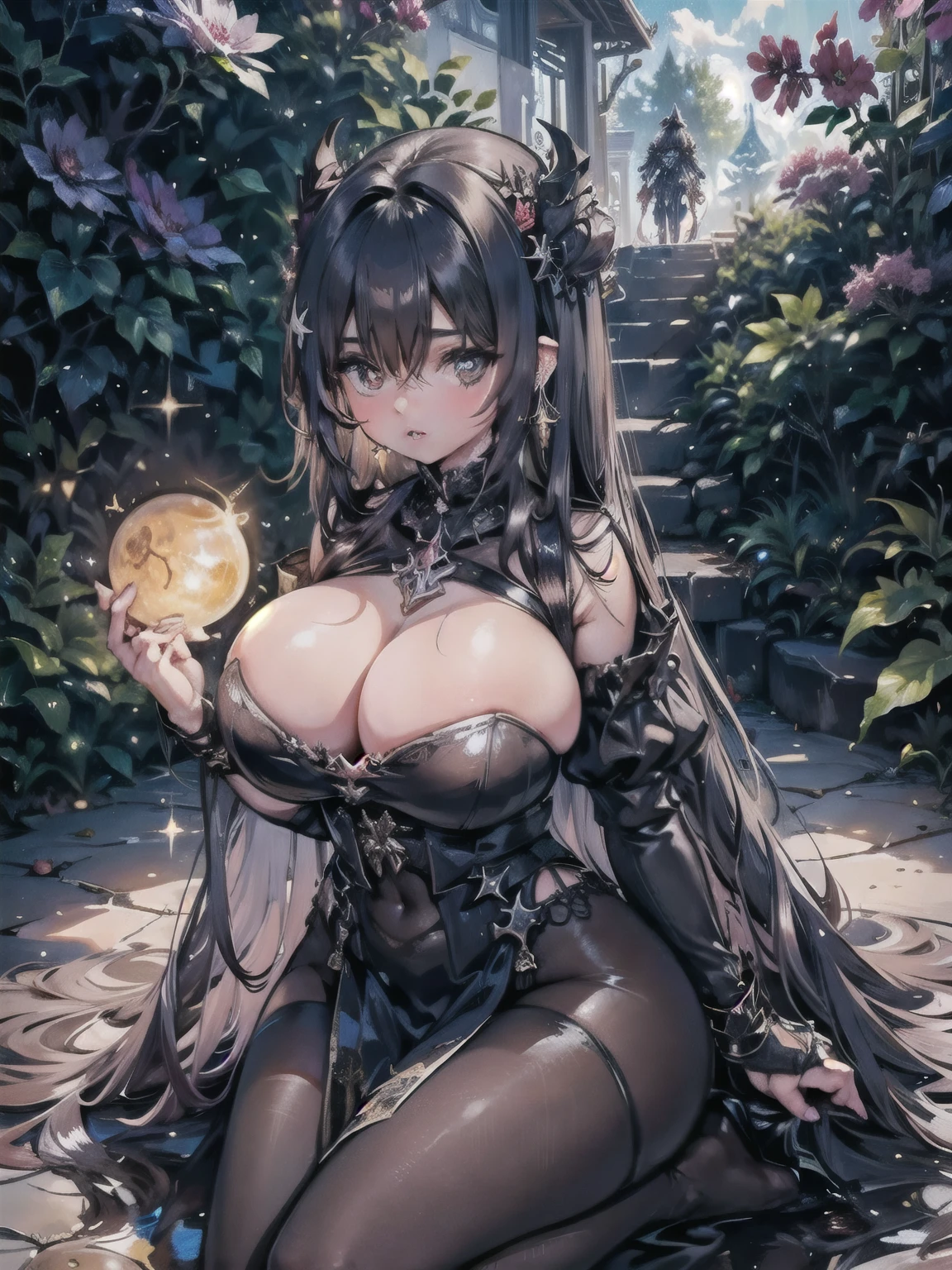 moda, Noni Zondi como Amber Rose, una mujer mora de piel oscura, objetivo: Create a portrait of a woman that embodies the pinnacle of beauty., una mujer mora de piel oscura, Periodismo, curvatura femenina: enormes caderas del ego, muslos gruesos y acentuados, pero con el doble de ancho en sus caderas, verdadera celebridad exponer 3:2  