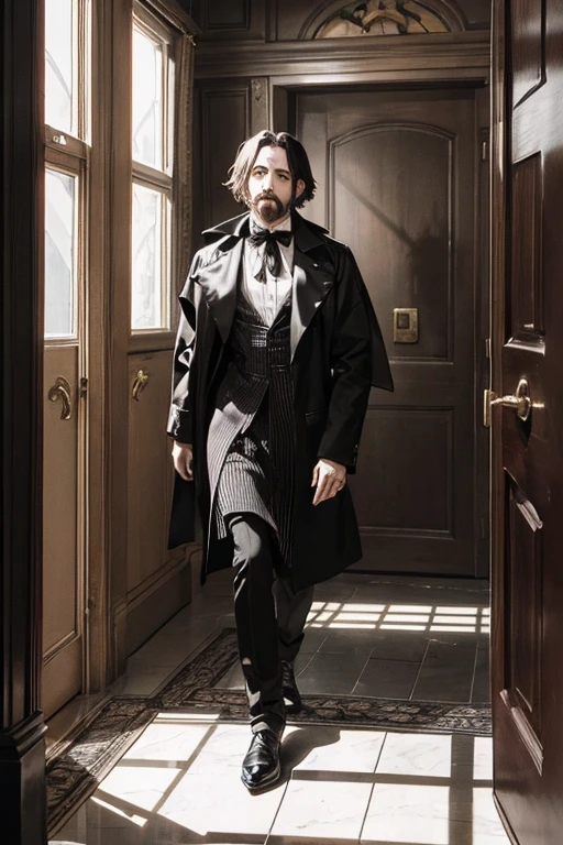 Mephistopheles knocks at the door