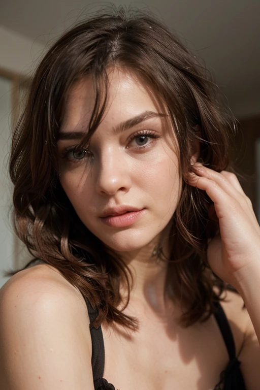((Best quality)), ((Meisterwerk)), (detailliert), perfektes Gesicht rote haare locken