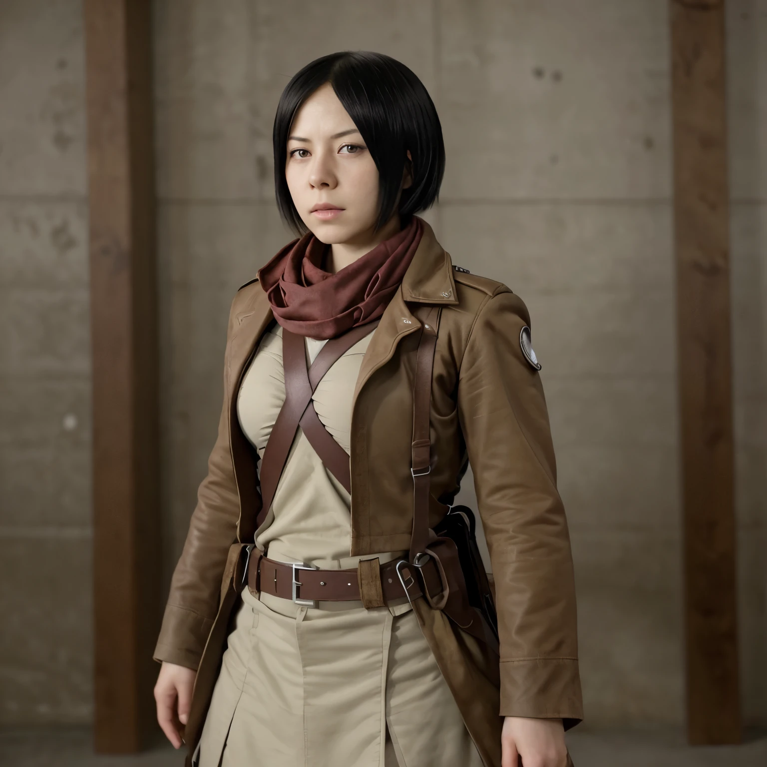 Mikasa Ackerman from attack on Titan, 
