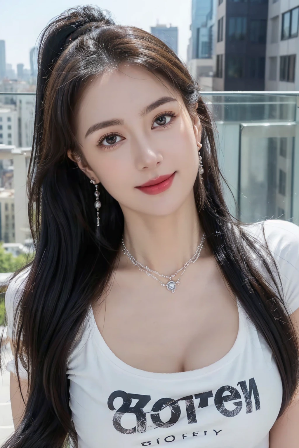Very detailed, Description of Extremely detailed, very good, Extremely exquisite and beautiful work), Beautiful and delicate girl, whole body, Very detailed eyes and face, White skin, Noble and beautiful, ((Delicate skin texture, pores)), Perfect anatomical structure, Beautiful Body, Delicate face, Lean abdominal muscles, Slim waist), BIG ASS, (Large Breasts, Breast enlargement),  (Soulful gaze, soulful eyes, Glowing eyes), (Beautiful clear eyes), (Bounce Curly Messy Long Hair), (Smile:1.2), (Fascinated expression), (Beautiful appearance),  ((wear glasses)), earrings, necklace, ((night)), , Physically Based Rendering, Realistic lighting,  ((Looking at the audience)), ((eternal)), ((Happy and shy))，Blue Dress，full-body shot，On the beach，Sexy pose，cowboy_shot,
