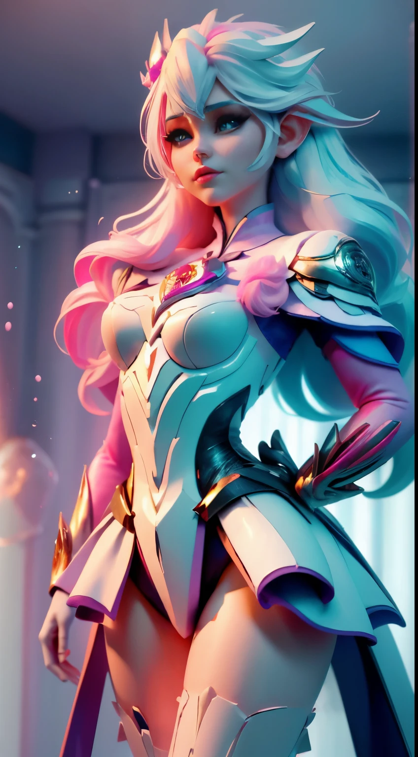 Elfgirl (rose quartz SU-Elsa frozen Disney Tinker waifu mezclando modelos .) (ultra FUSION of white and pink hair) Highly detailed CG unity 8k wallpaper, style shot, complex, high detail, dramatic, highest quality movie still image, very detailed, masterpiece, best quality, character design, Elsa, Elsa from Frozen,Fusion Pink Diamond (( Dark style)), realistic ultra-detailed rendering style, natural light, sharp character design, (hard focus, 8k), (((natural skin texture))), 8k textures, soft cinematic lighting, adobe lightroom, dark room, hdr, Sophisticated, Elegant, Rich Detail, Sharp Focuilm Look) )), Soothing Tones, Detail Frenzy, Intricate Detail, Super Detail, Low Contrast, Soft Film Lighting, Dull Colors, Exposure Blending, HDR, Fade, 35mm, f/1.4, ISO64, f16, 25 sec.