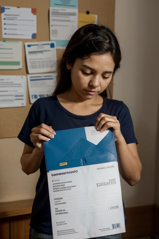 Uma imagem de um envelope sendo aberto, revelando notas de dinheiro saindo dele, symbolizing the regular payment of child support to ensure adequate support for the .