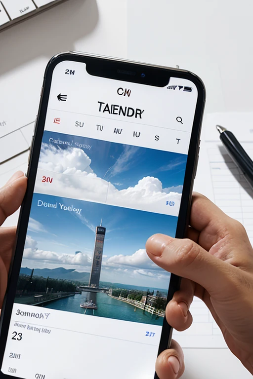 app, calendar, weather, tasks, logo, design