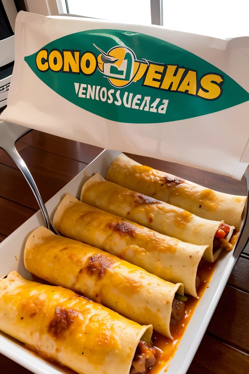 Logo para venta de comida enchiladas potosinas