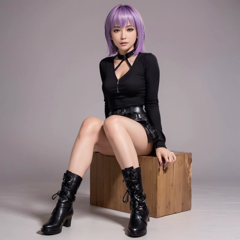 "Ayane" (melhor qualidade,ultra-detalhado,Realista:1.37), retrato, Detailed eyes and facial features, textura de pele delicada e suave, Corpo Perfeito, textura ultra realista, Makeup Bug Fix, cores vivas