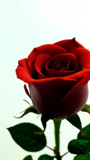 silhouette　rose flower、silhouette　One Rose、delusional、Poisonous Rose、backgroundに三日月、background　black、red rose、